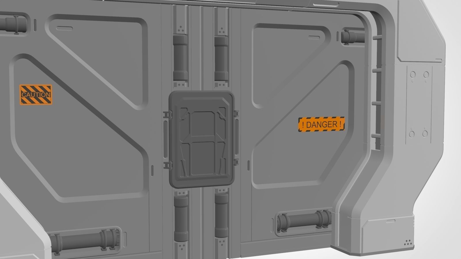 sci fi door 20 3D model_13