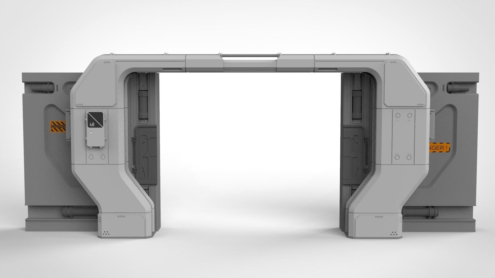 sci fi door 20 3D model_15