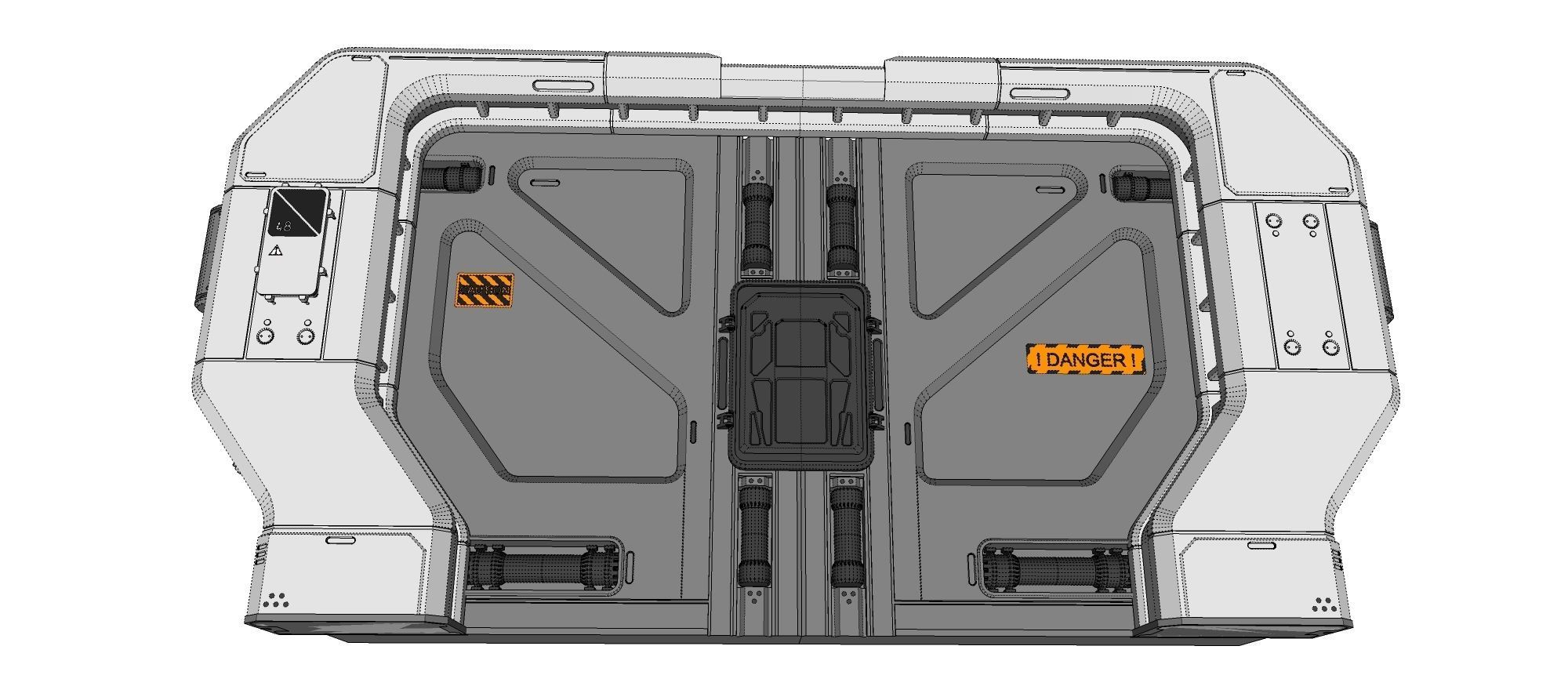 sci fi door 20 3D model_21