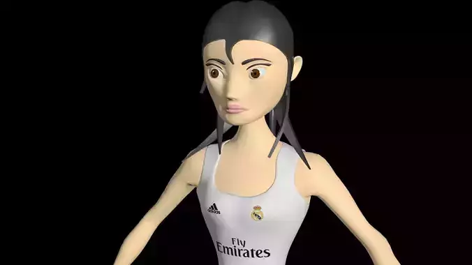 Woman in tank top and leggings