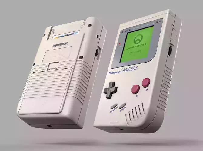 GameBoy nintendo 3D model
