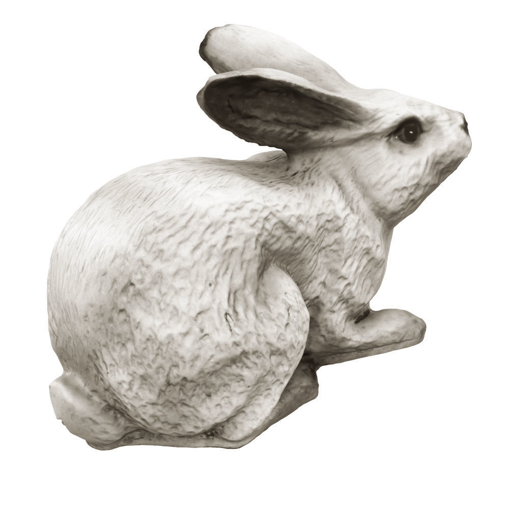 Garden figure Rabbit 3D model_2