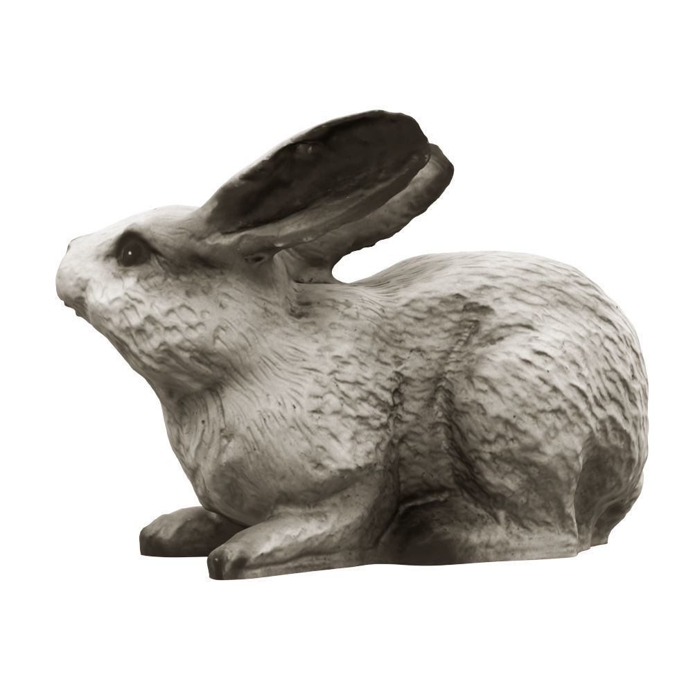 Garden figure Rabbit 3D model_4