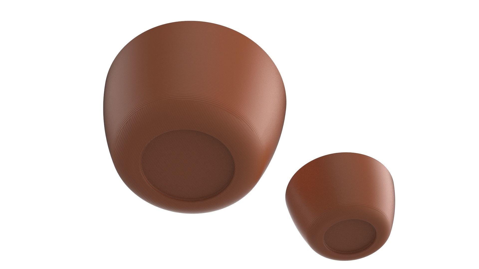 Two Bowls 3D model_3