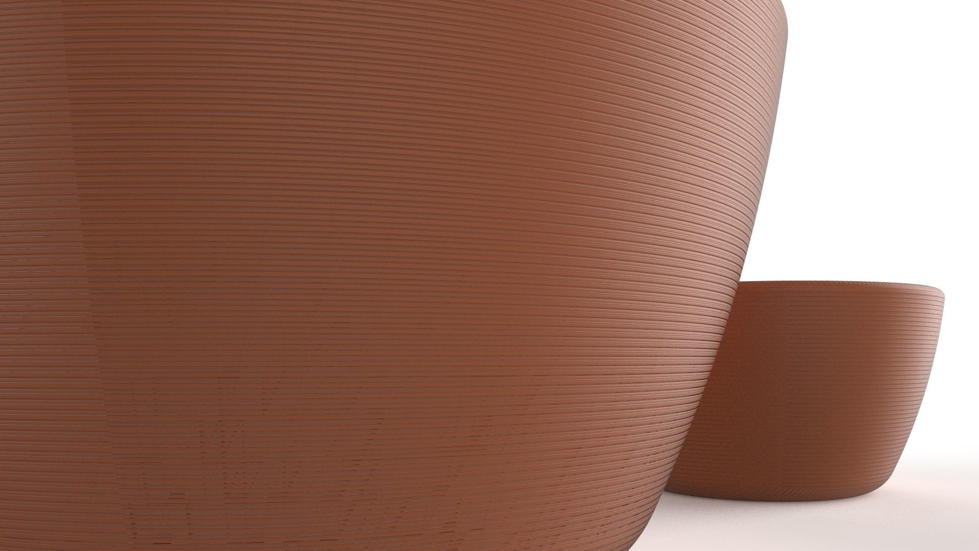 Two Bowls 3D model_2