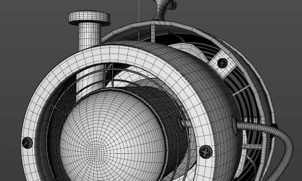 Urban jet fun Fanimation retro futuristic fun  3D model_12