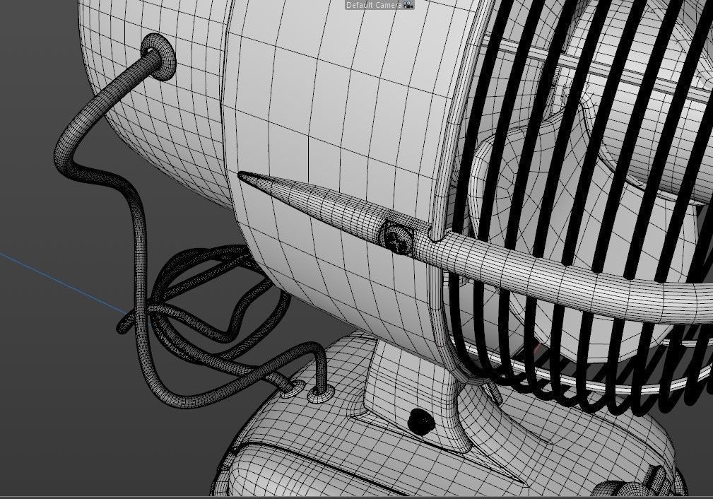 Urban jet fun Fanimation retro futuristic fun  3D model_10