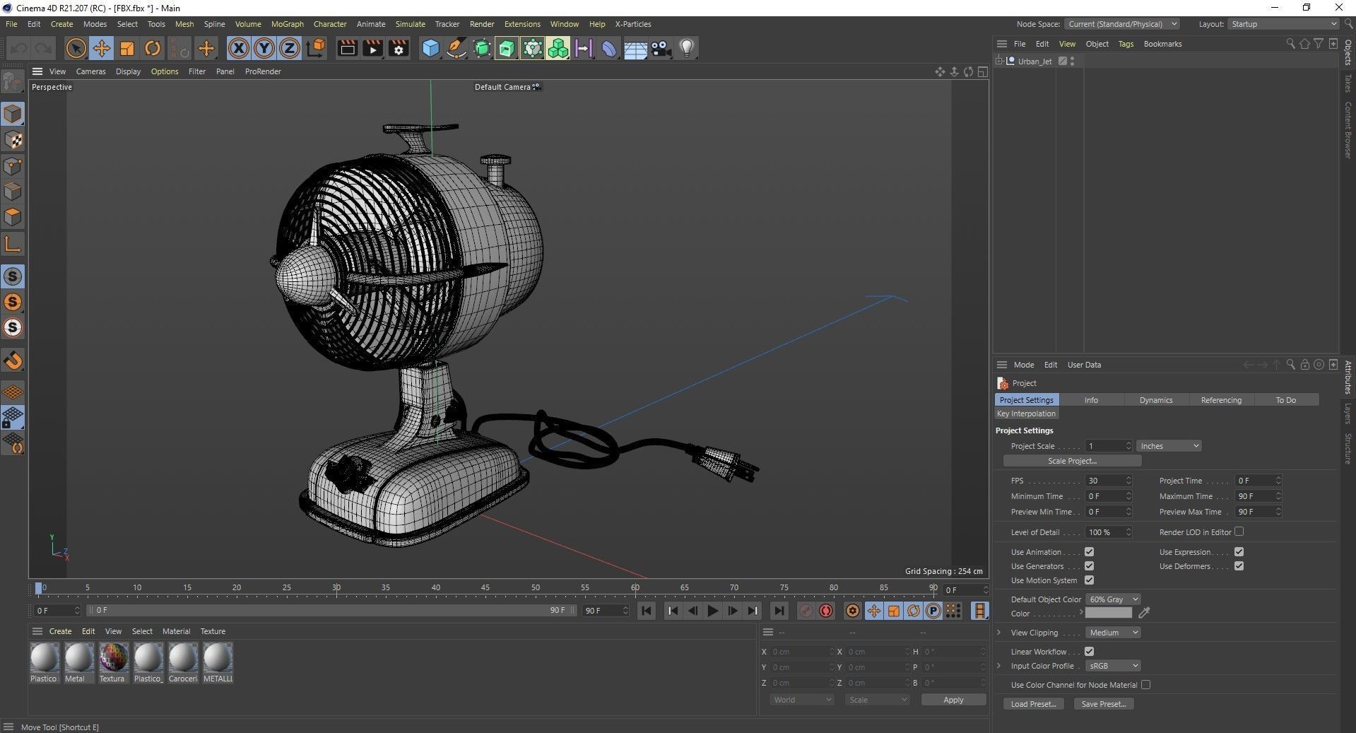 Urban jet fun Fanimation retro futuristic fun  3D model_5