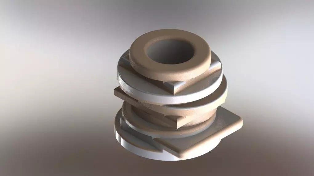 Vase 2 ceramic Free 3D model_0