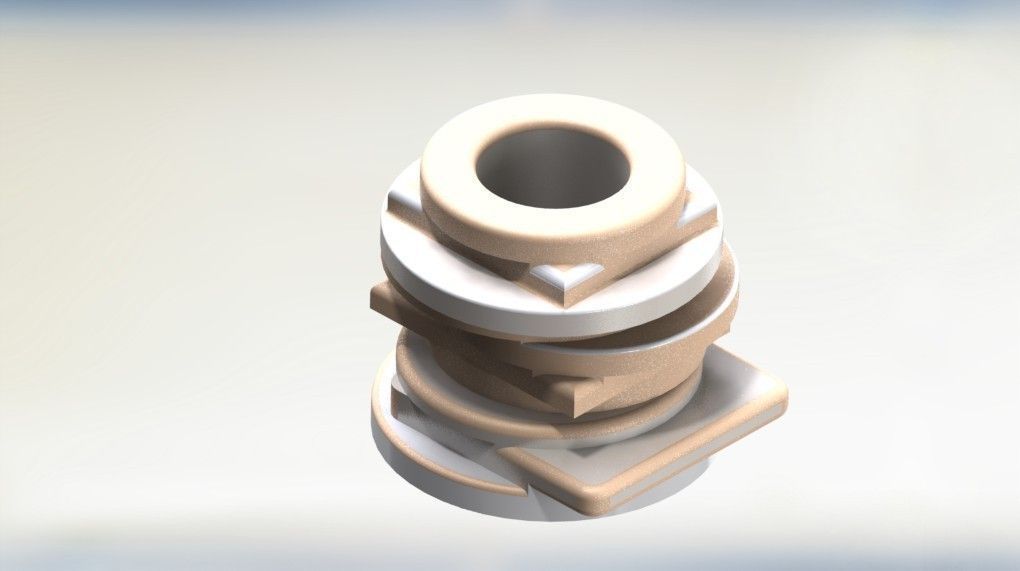 Vase 2 ceramic Free 3D model_2