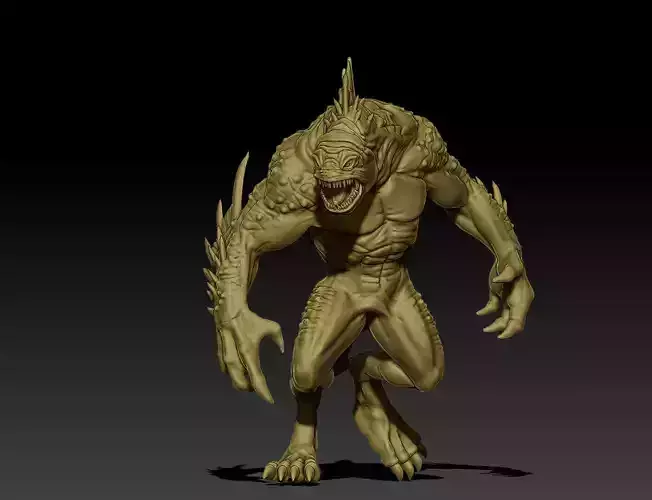 Leviathan 65mm 3D print model
