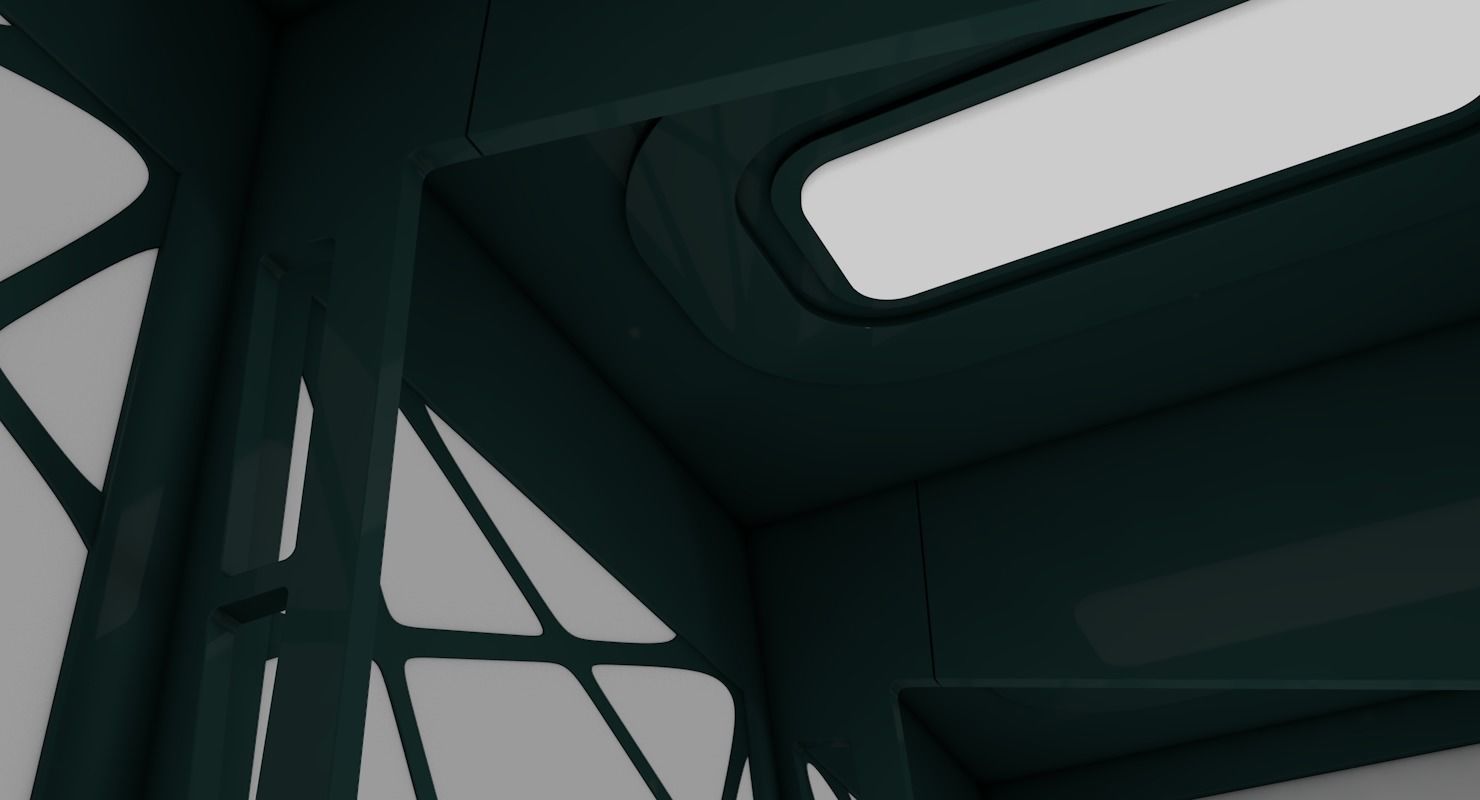 Sci Fi Corridor 3D model_6