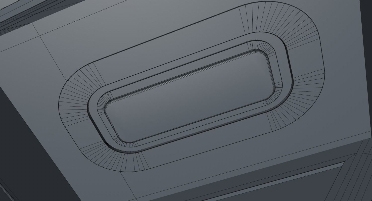 Sci Fi Corridor 3D model_18