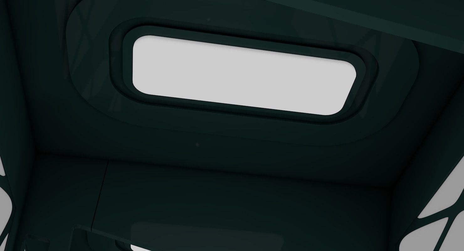 Sci Fi Corridor 3D model_7