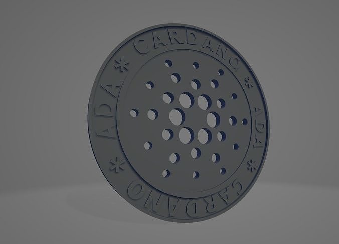 Cardano Coin 3D print model