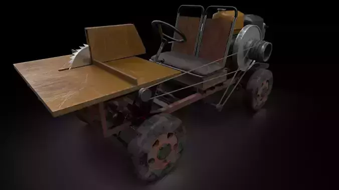 Mobile wood sawmill concept PBR