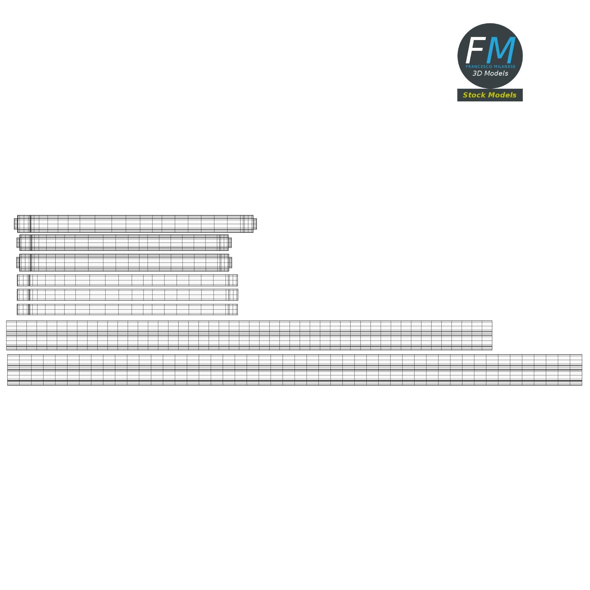 Roman amphora on stand 2 3D model_11