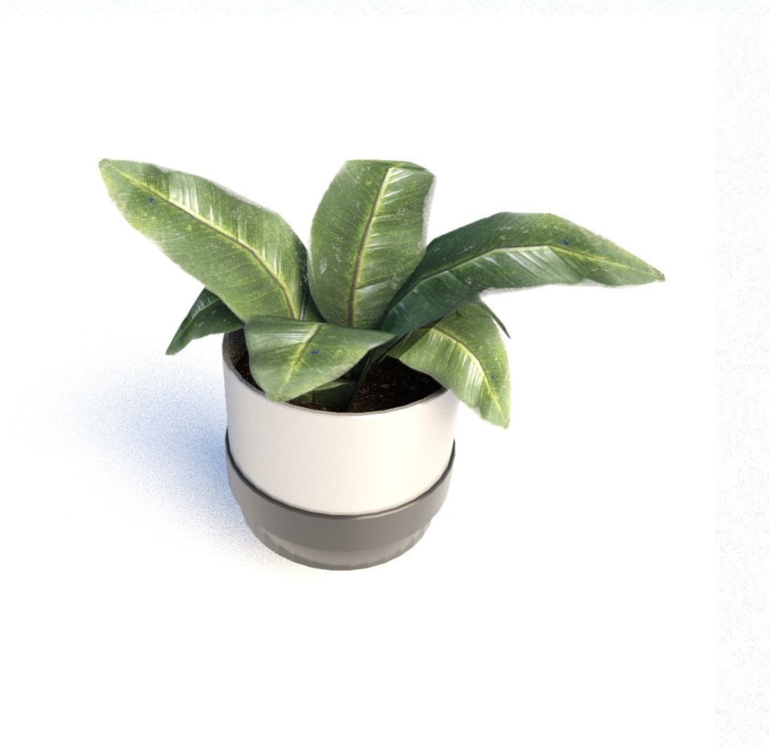 Lighthouse whit Interiors Low-poly 3D model_14