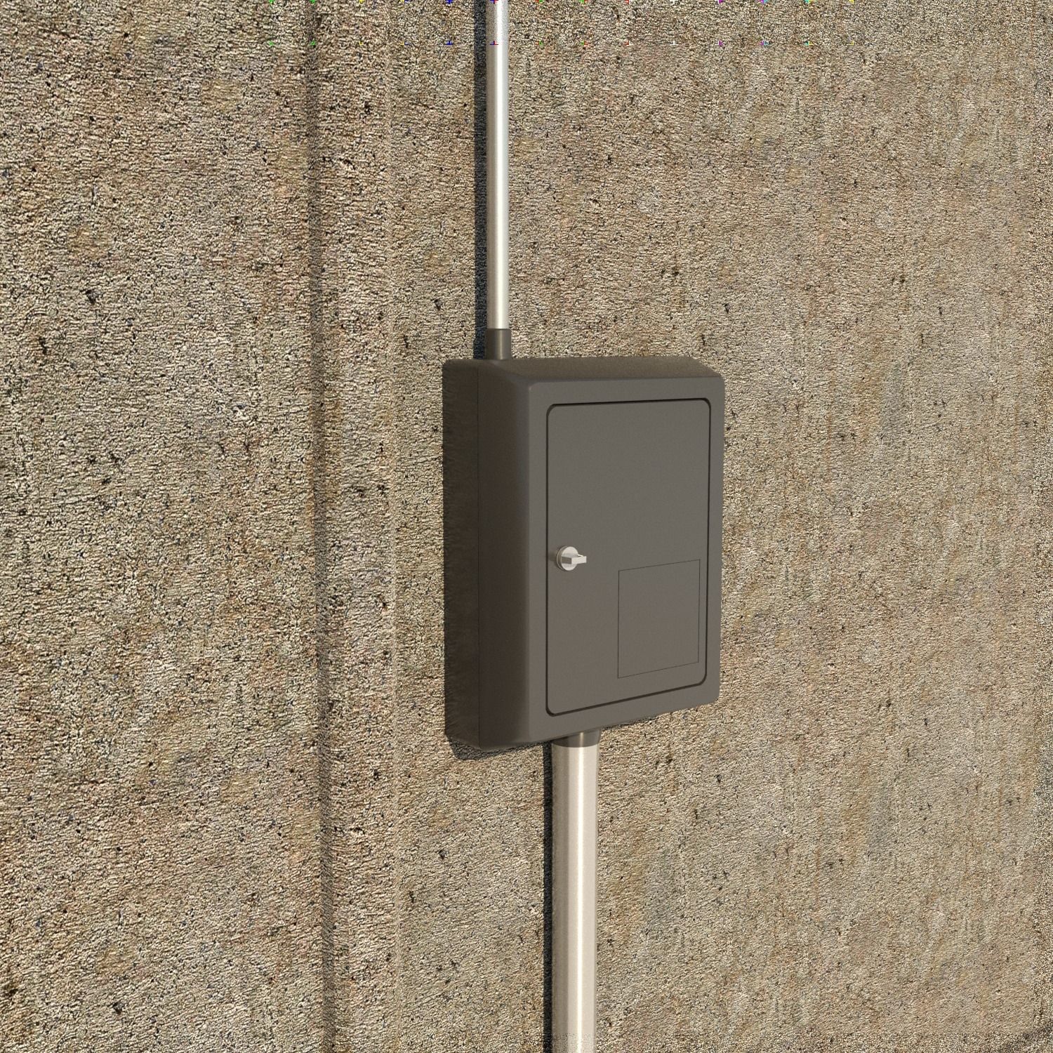 Lighthouse whit Interiors Low-poly 3D model_27