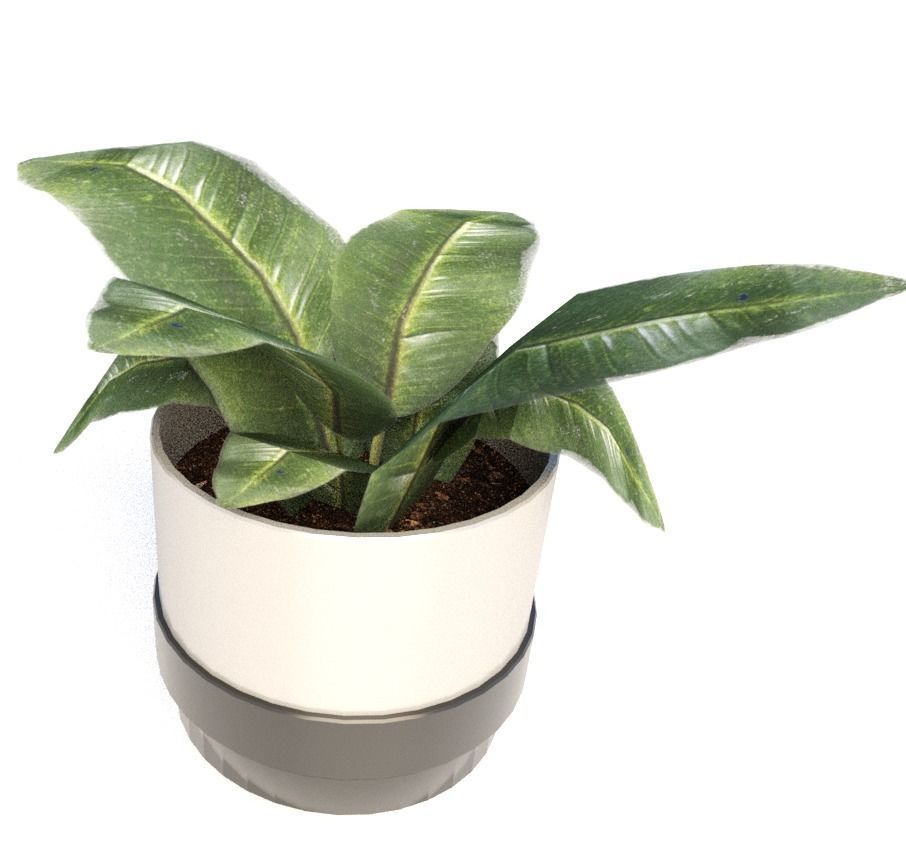 Lighthouse whit Interiors Low-poly 3D model_13