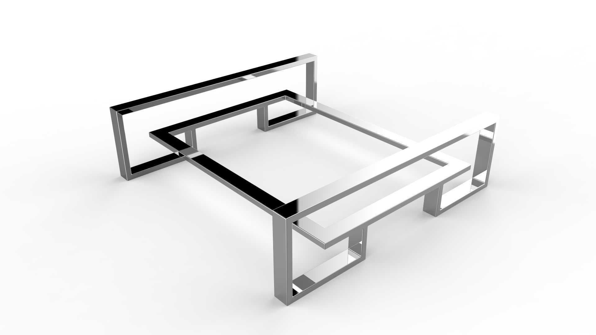 Brooklyn Coffee Table 3D model_14