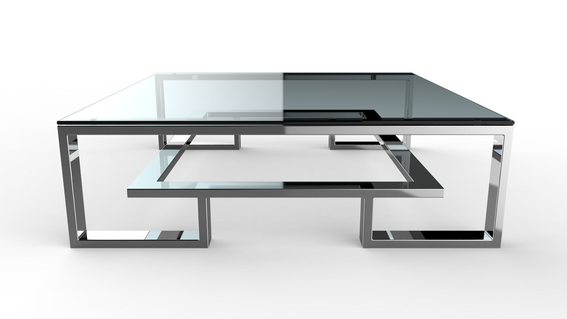 Brooklyn Coffee Table 3D model_7