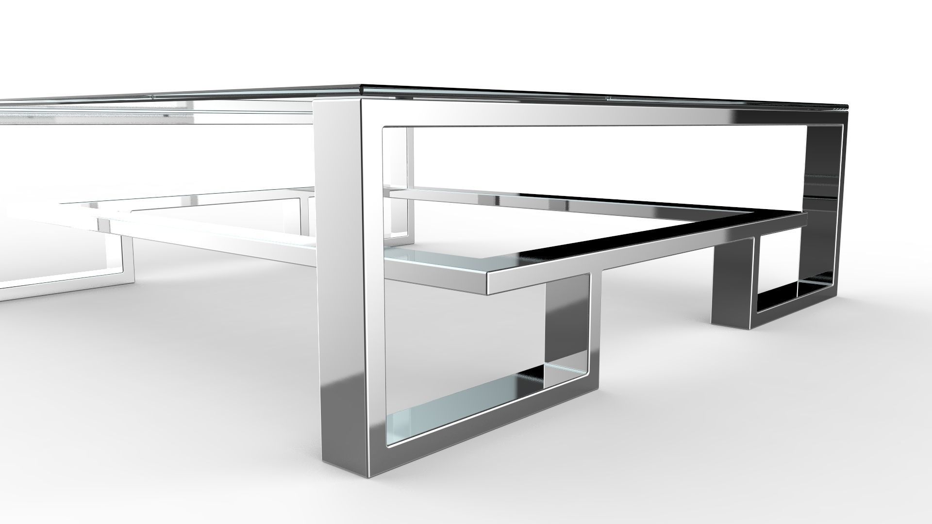 Brooklyn Coffee Table 3D model_9