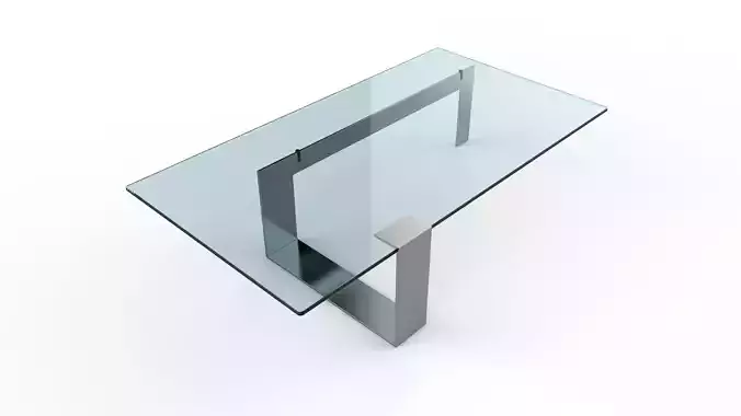 Plinsky Glass Coffee Table
