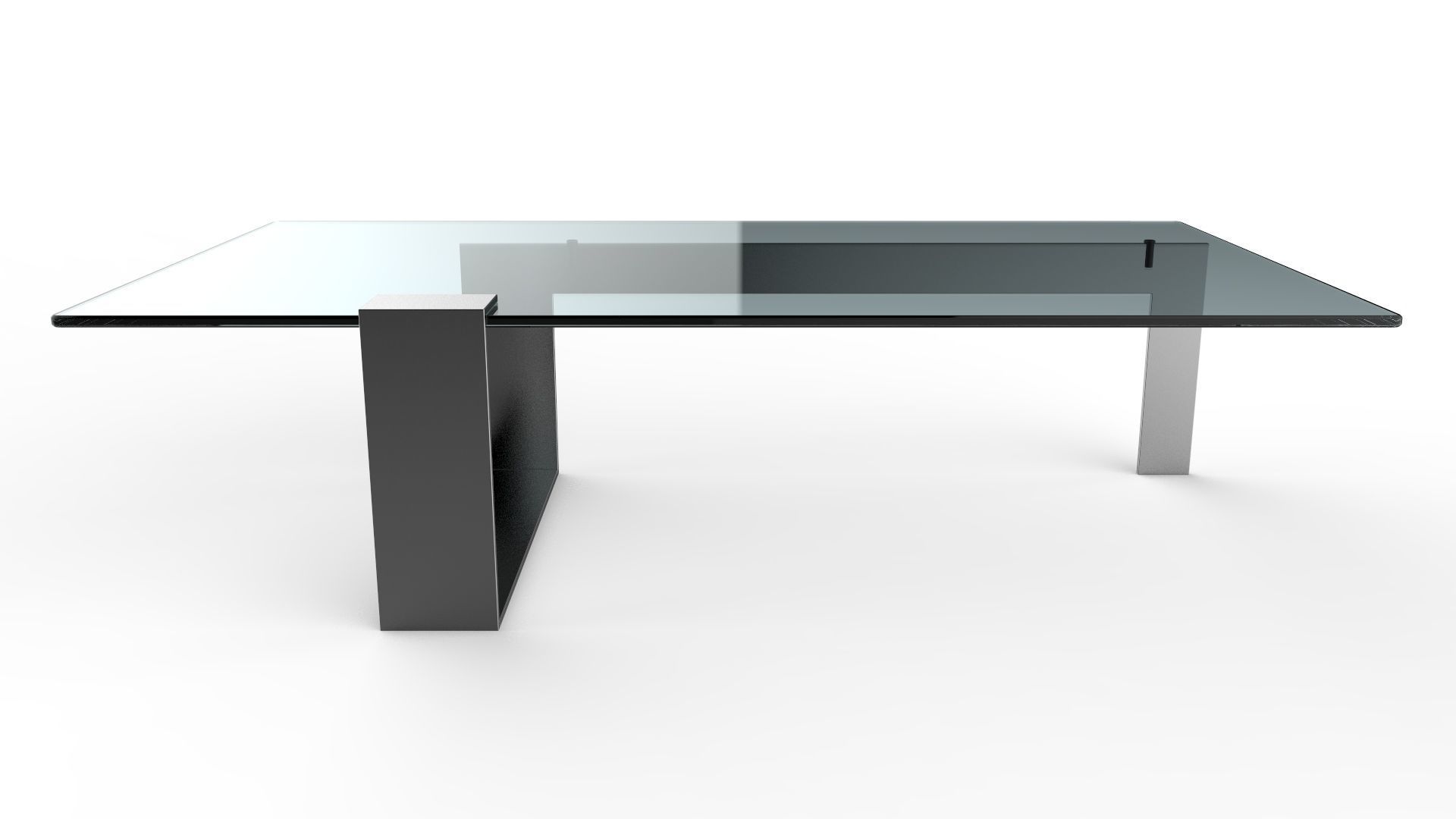 Plinsky Glass Coffee Table 3D model_7