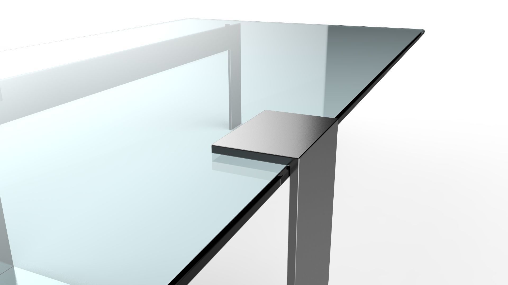 Plinsky Glass Coffee Table 3D model_10