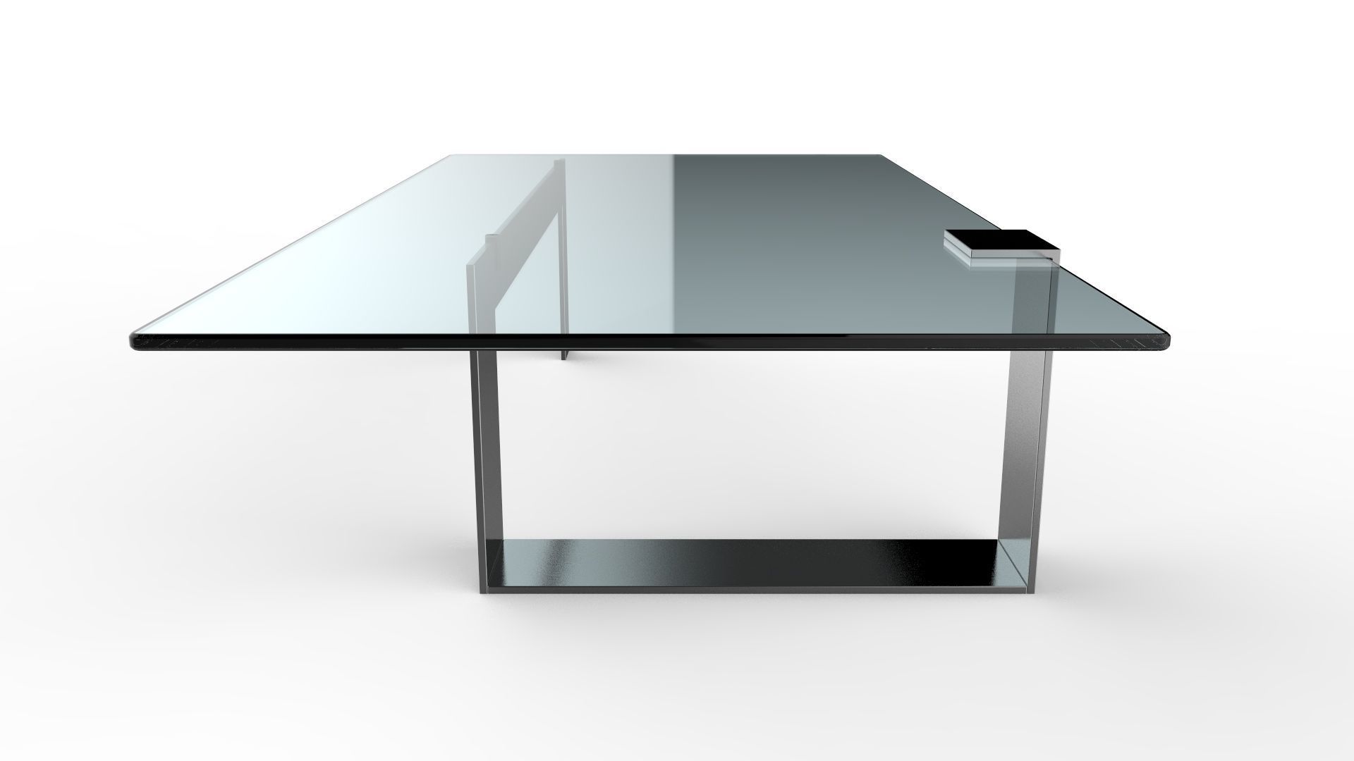 Plinsky Glass Coffee Table 3D model_1