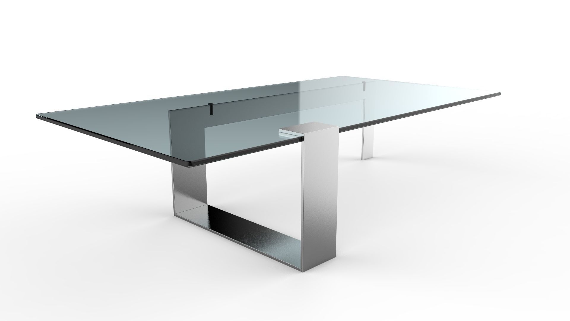 Plinsky Glass Coffee Table 3D model_8