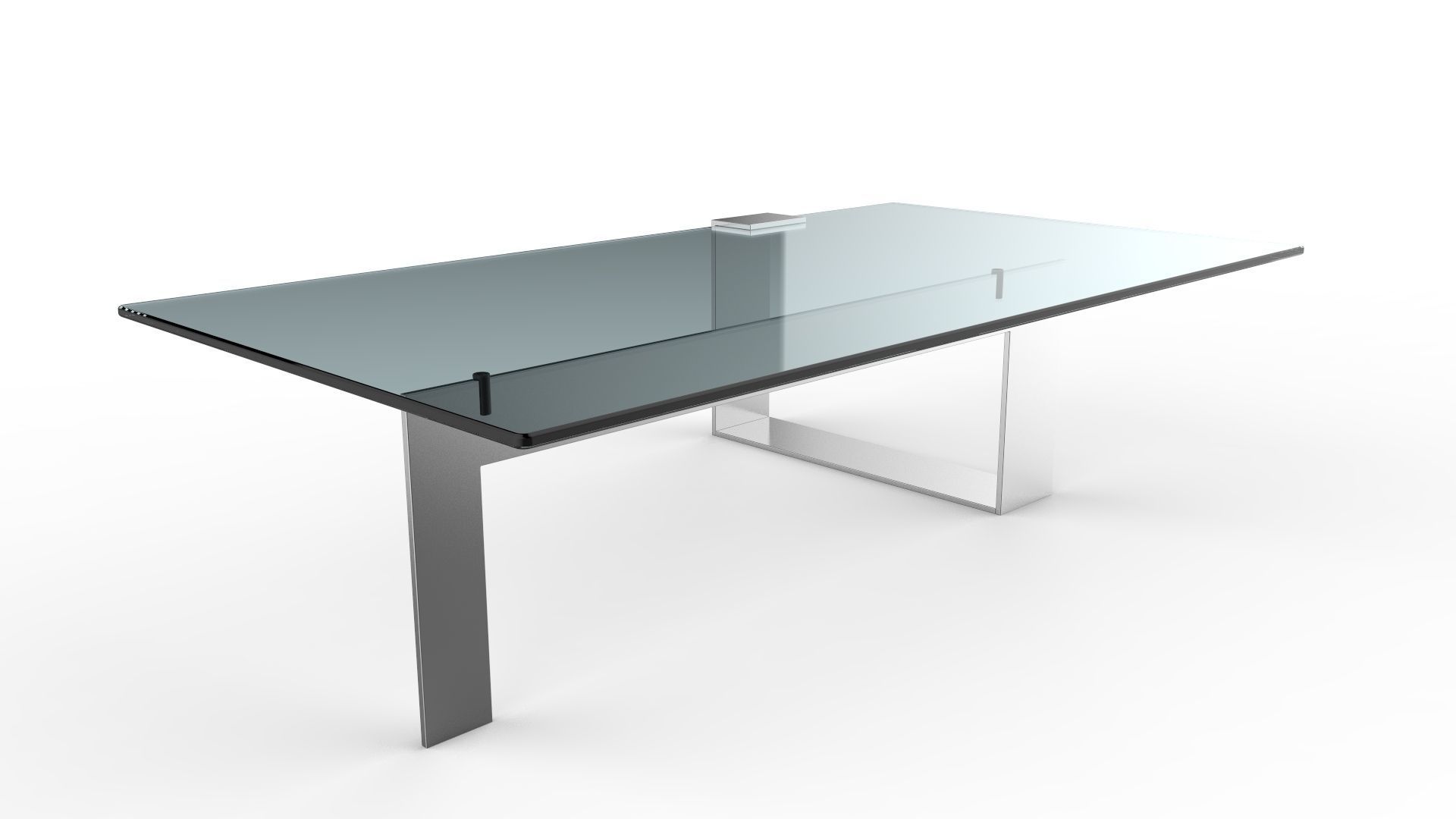 Plinsky Glass Coffee Table 3D model_4