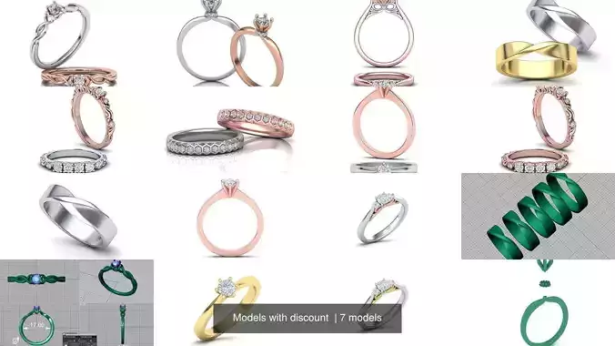 Models with discount  3D Model Collection
