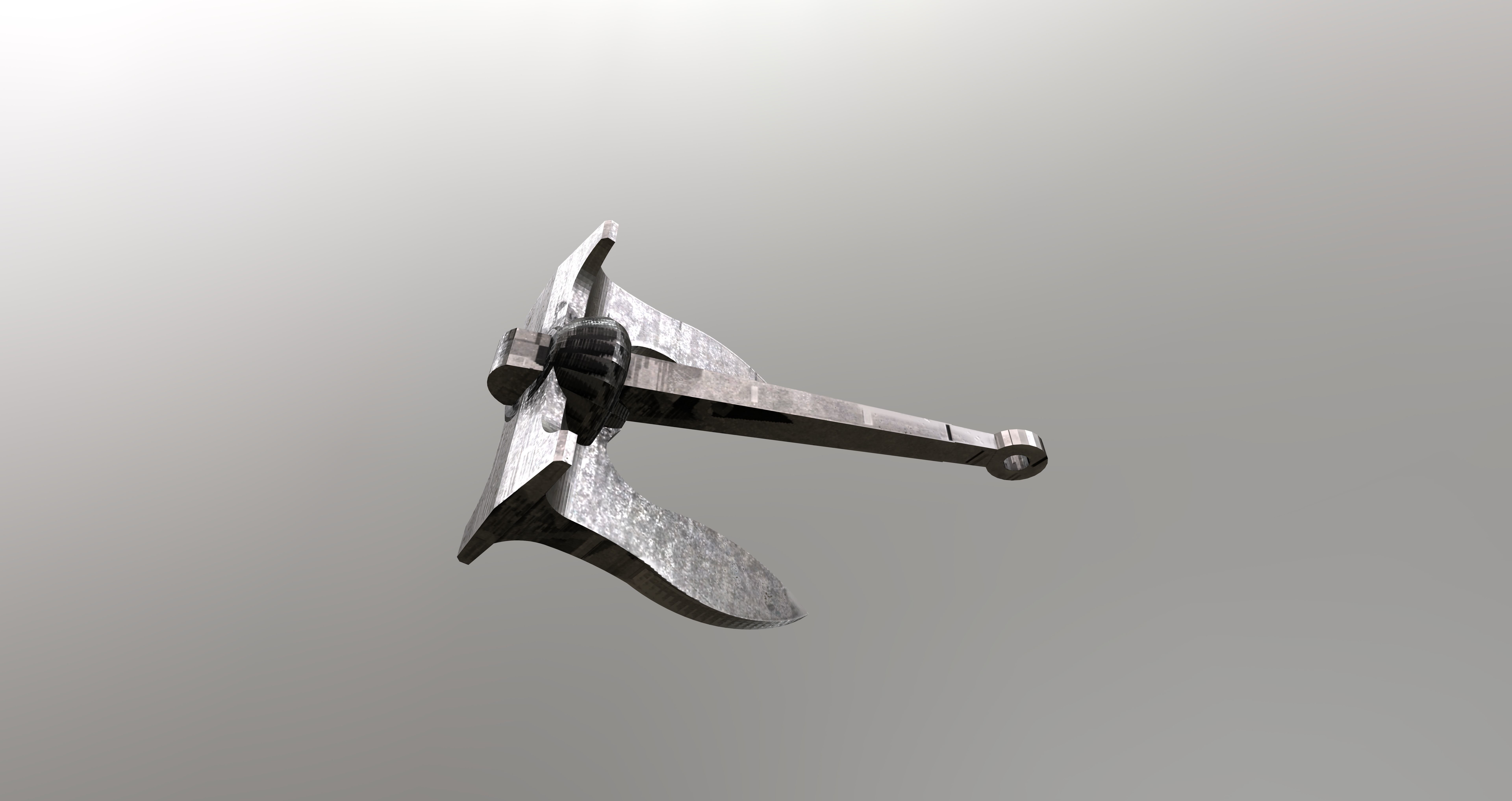 Old Navy Anchor Free 3D model_7