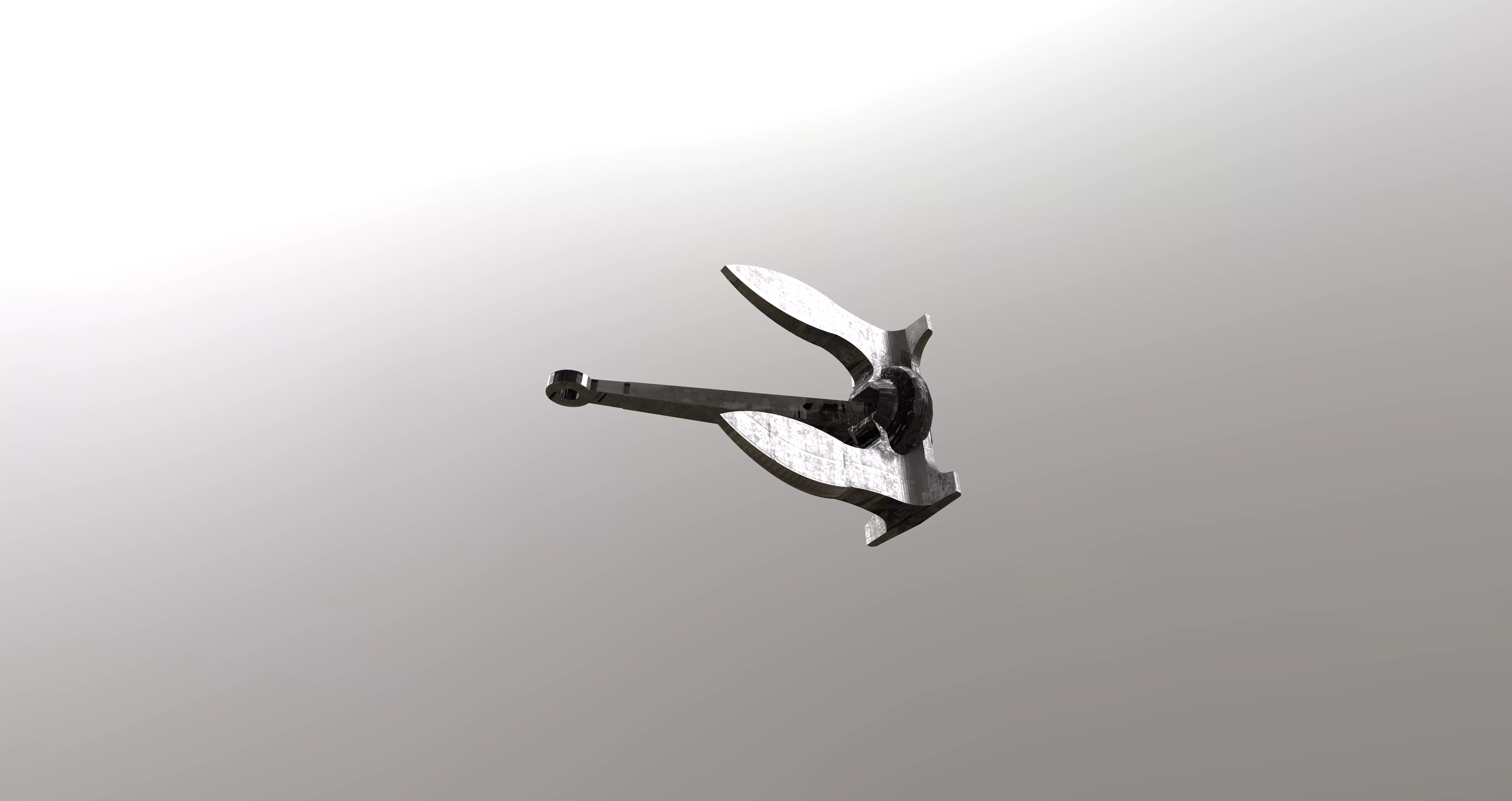 Old Navy Anchor Free 3D model_0