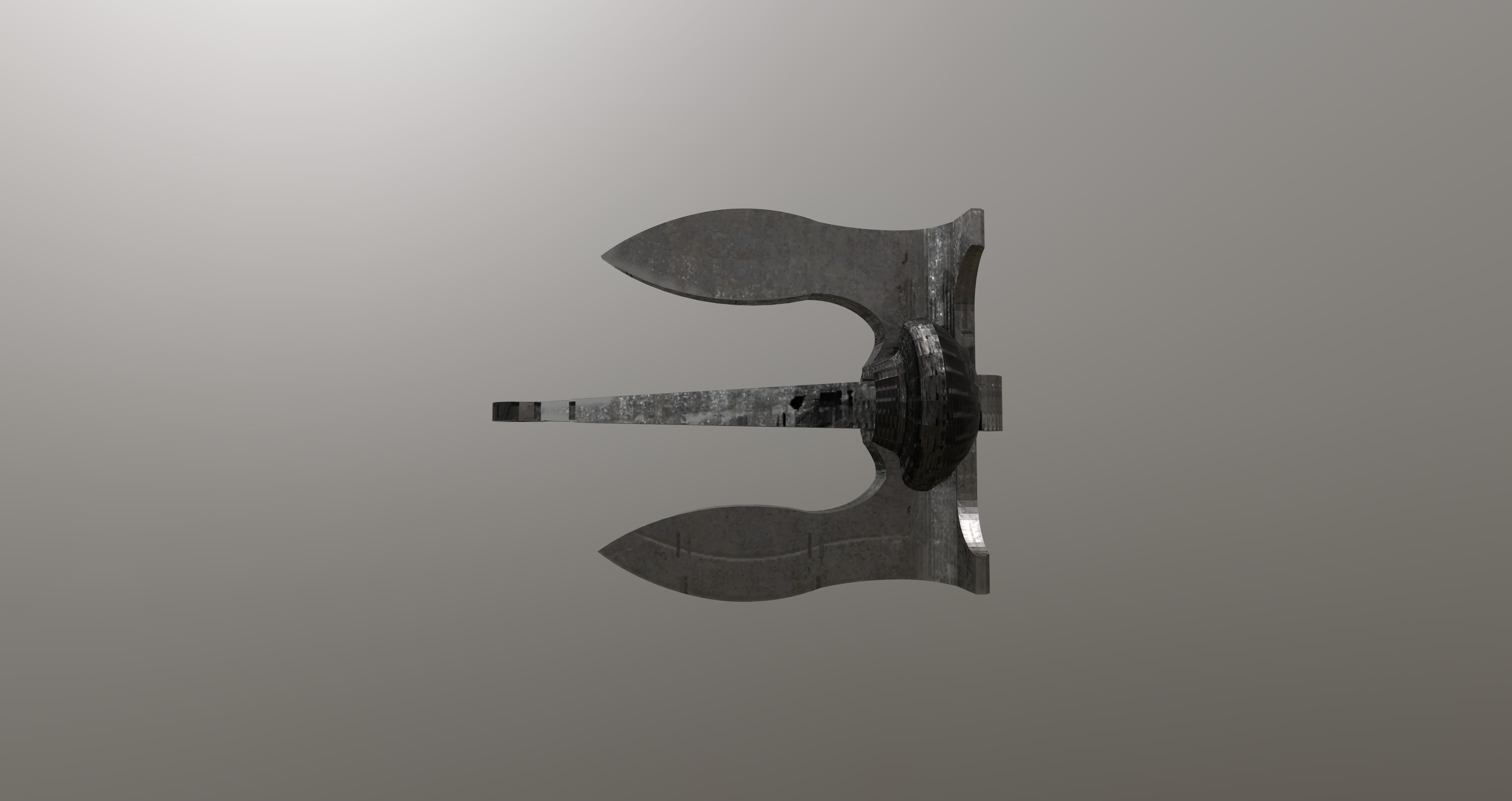 Old Navy Anchor Free 3D model_5