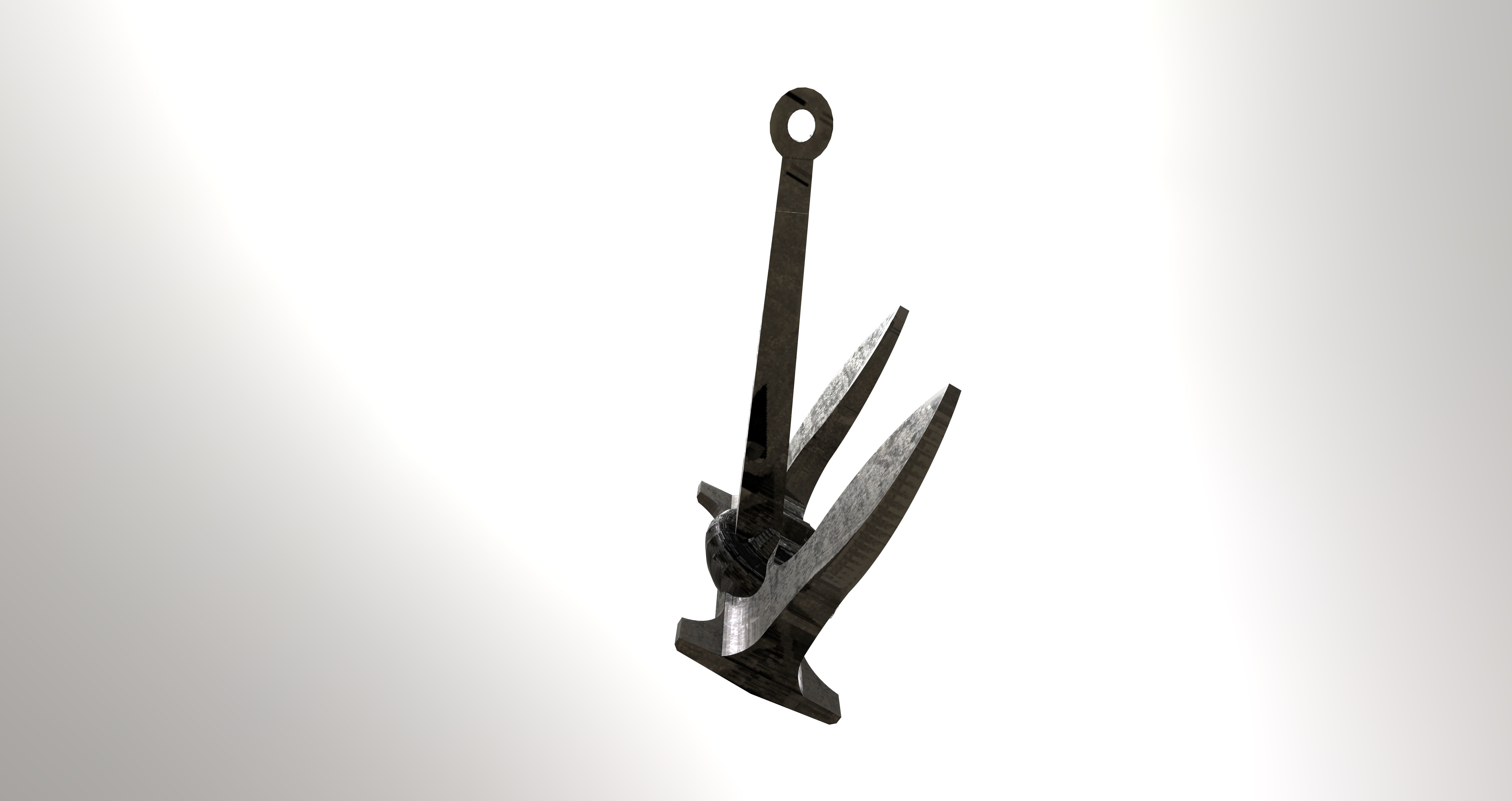 Old Navy Anchor Free 3D model_1
