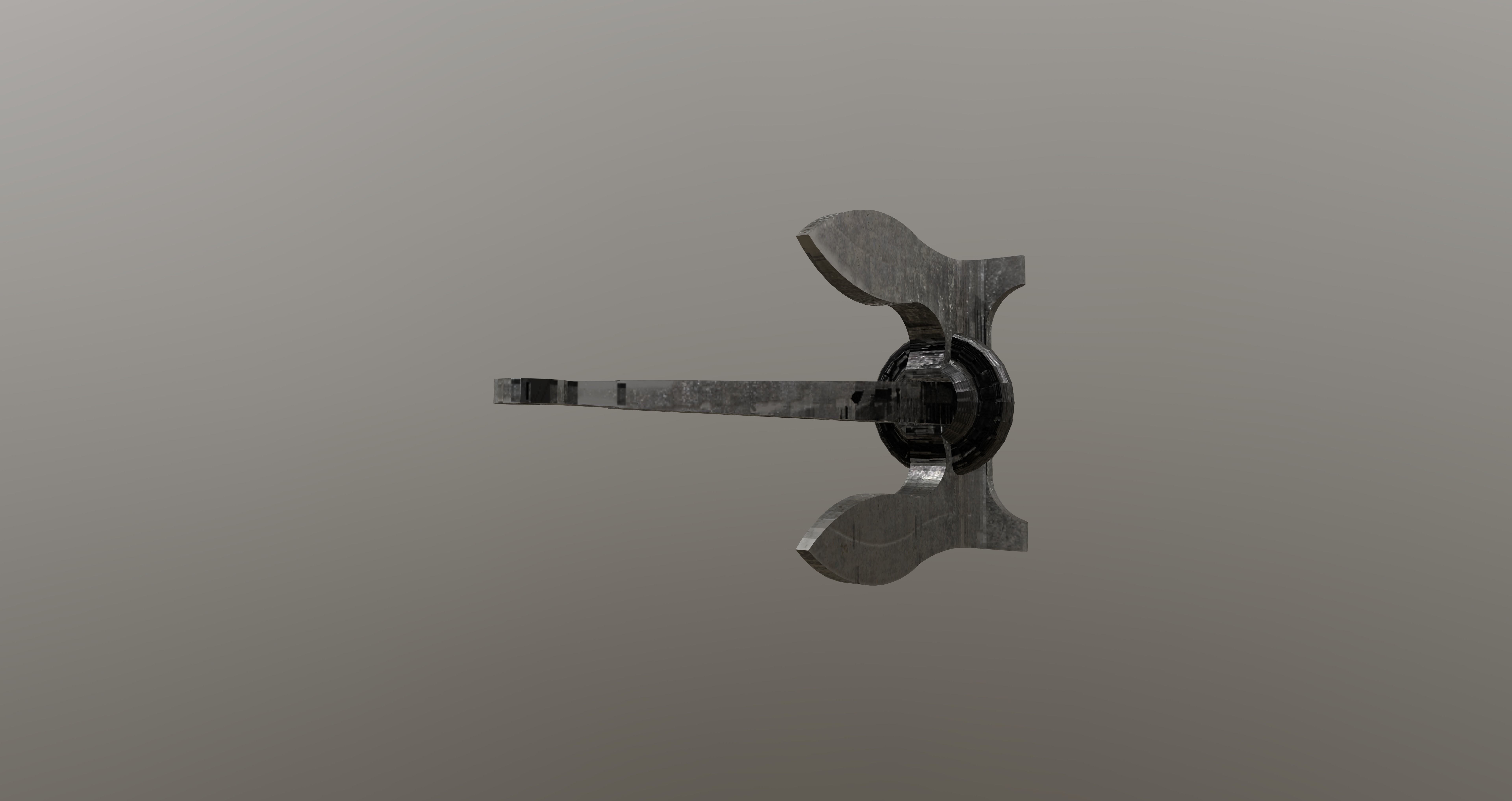 Old Navy Anchor Free 3D model_2