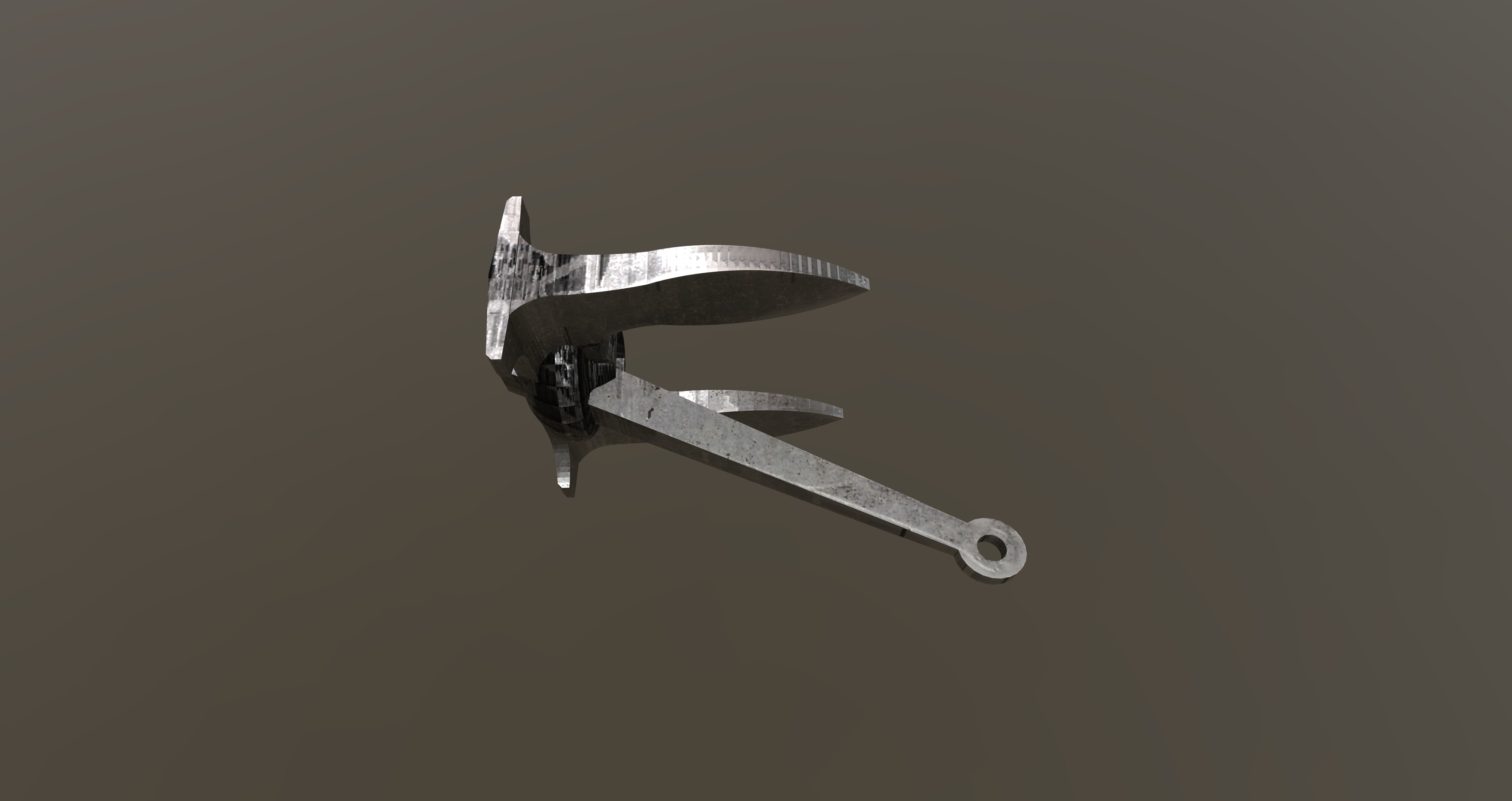 Old Navy Anchor Free 3D model_6