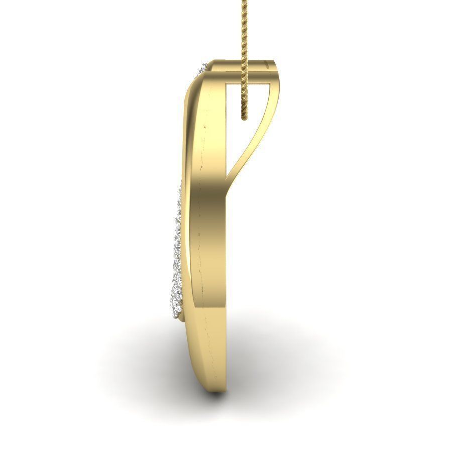 Women pendant 3dm render detail 3D print model 3D print model_4