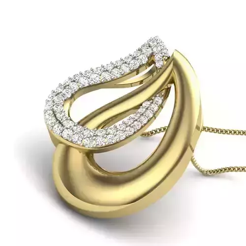 Women pendant 3dm render detail 3D print model