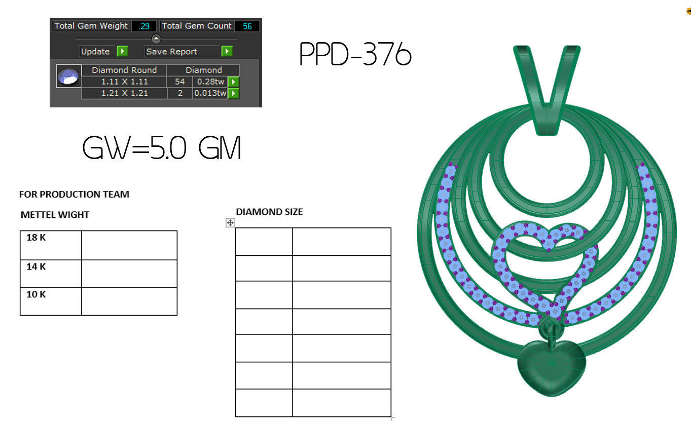 Women pendant 3dm render detail 3D print model 3D print model_6