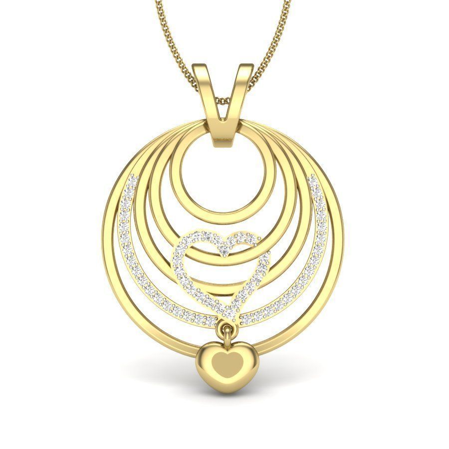 Women pendant 3dm render detail 3D print model 3D print model_5