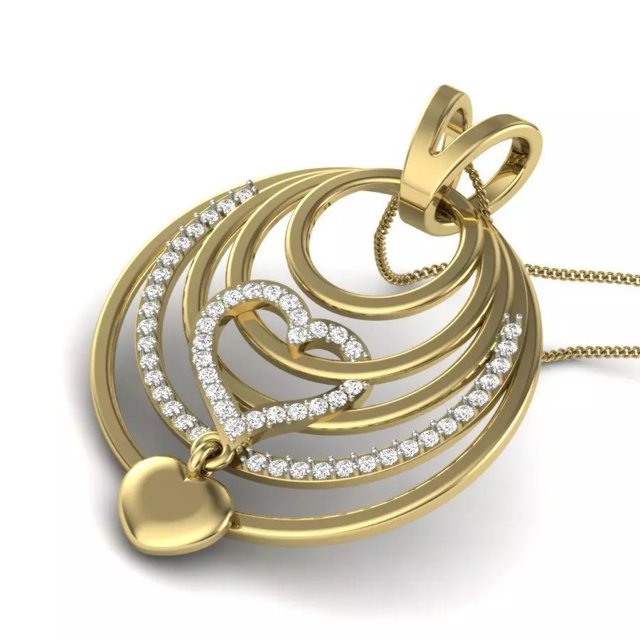 Women pendant 3dm render detail 3D print model 3D print model_0