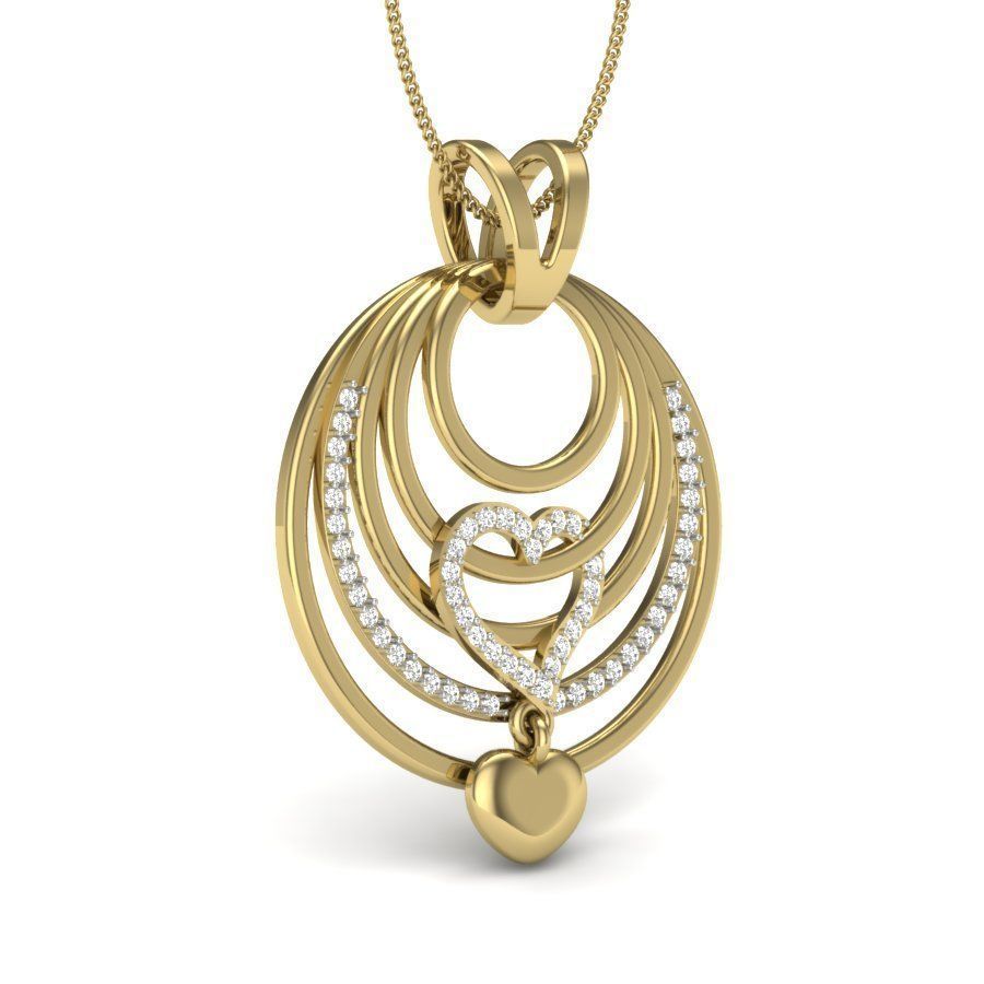 Women pendant 3dm render detail 3D print model 3D print model_2