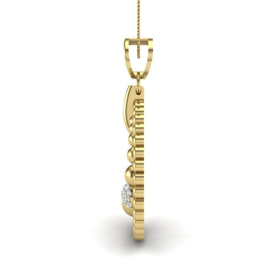 Women pendant 3dm render detail 3D print model 3D print model_5