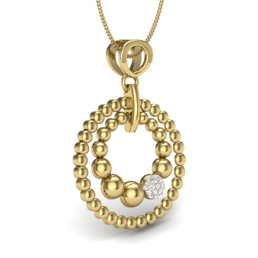 Women pendant 3dm render detail 3D print model 3D print model_3