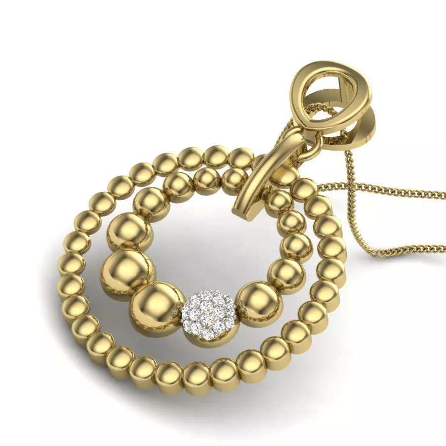 Women pendant 3dm render detail 3D print model 3D print model_0