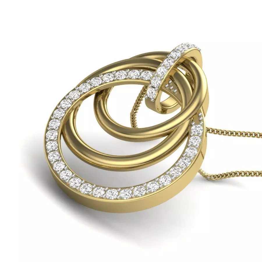 Women pendant 3dm render detail 3D print model 3D print model_0